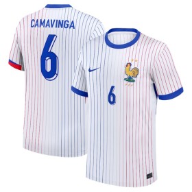 Francie Camavinga 6 Venkovní ME 2024 - Fotbalové Dresy (S/S)